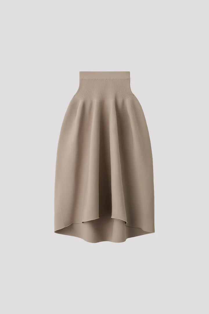 Pottery Rounded Hem Skirt