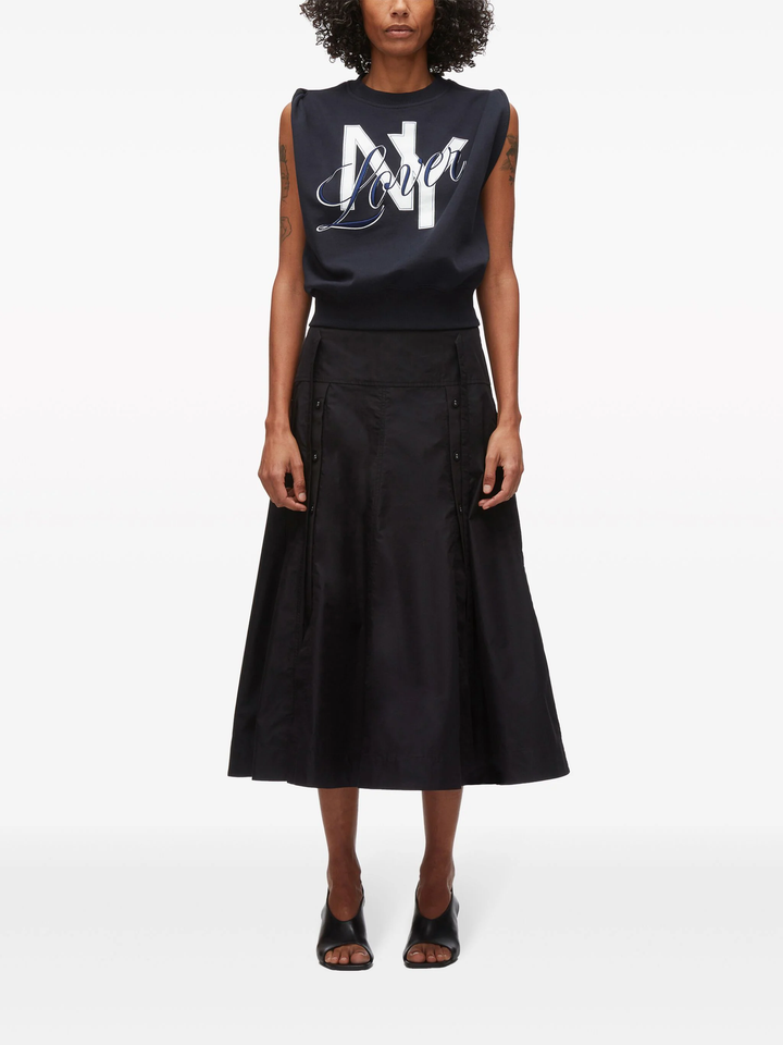 NY Lover Sleeveless Cropped Top