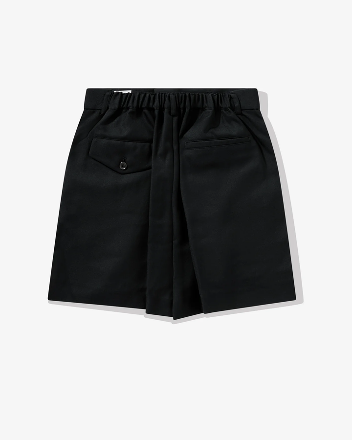 Wool Gabardine Shorts