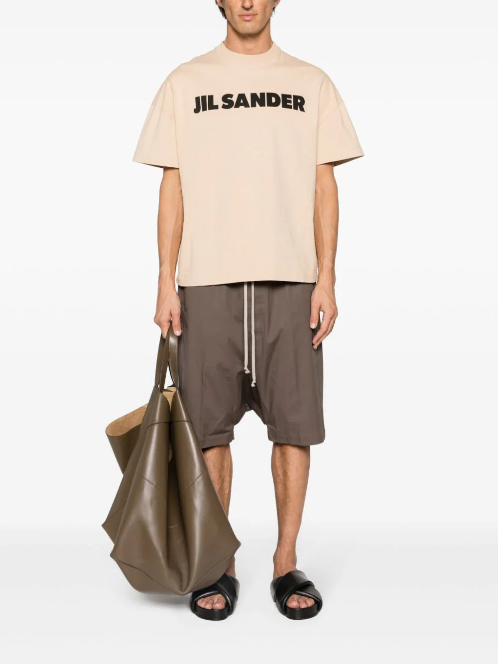 Jil Sander Crew Neck Short Sleeve Carryover Tee - view 2