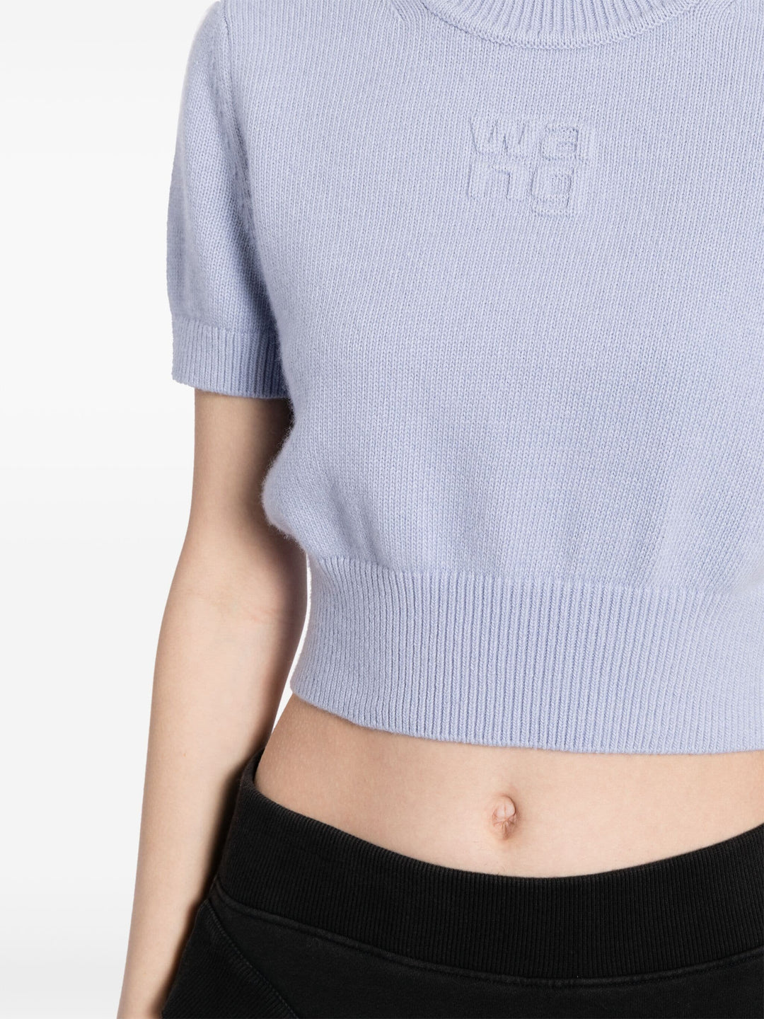 Short Sleeve Cropped Pullover