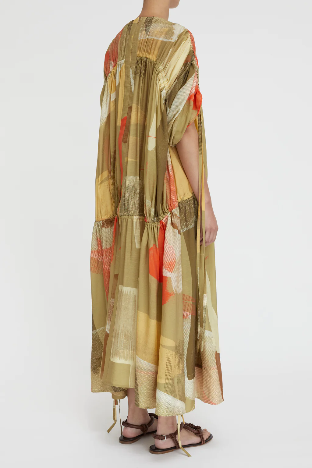 Maya Tie Maxi Dress