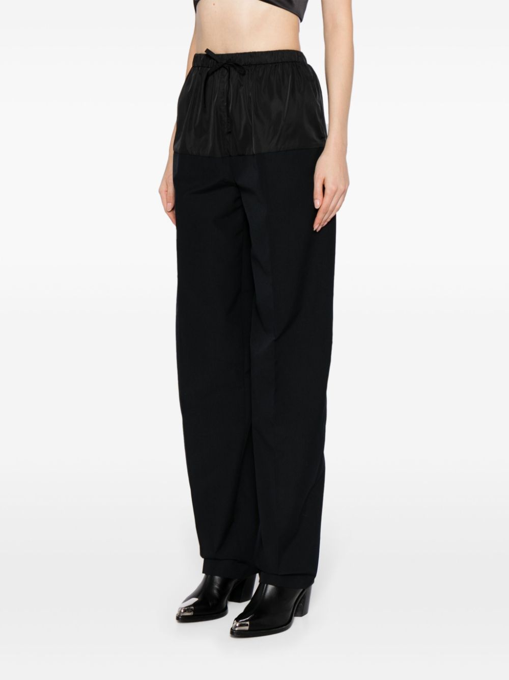 Articulated Pant In Crisp Nylon