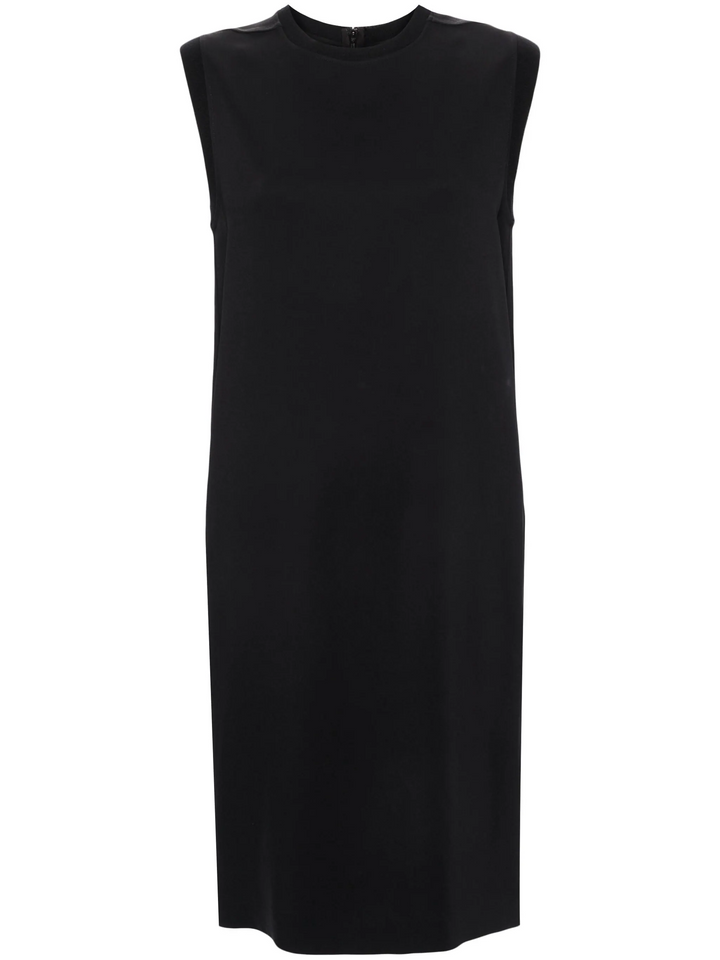 Rib Edge Shift Dress