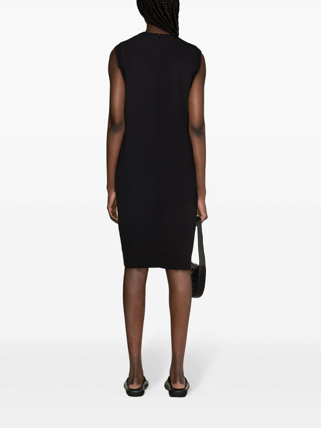 Rib Edge Shift Dress