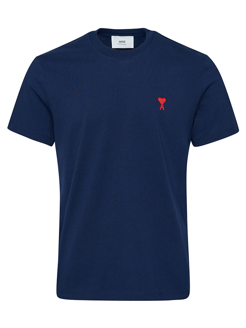       AMI-Alexandre-Mattiussi-Adc-T-Shirt-Navy-1