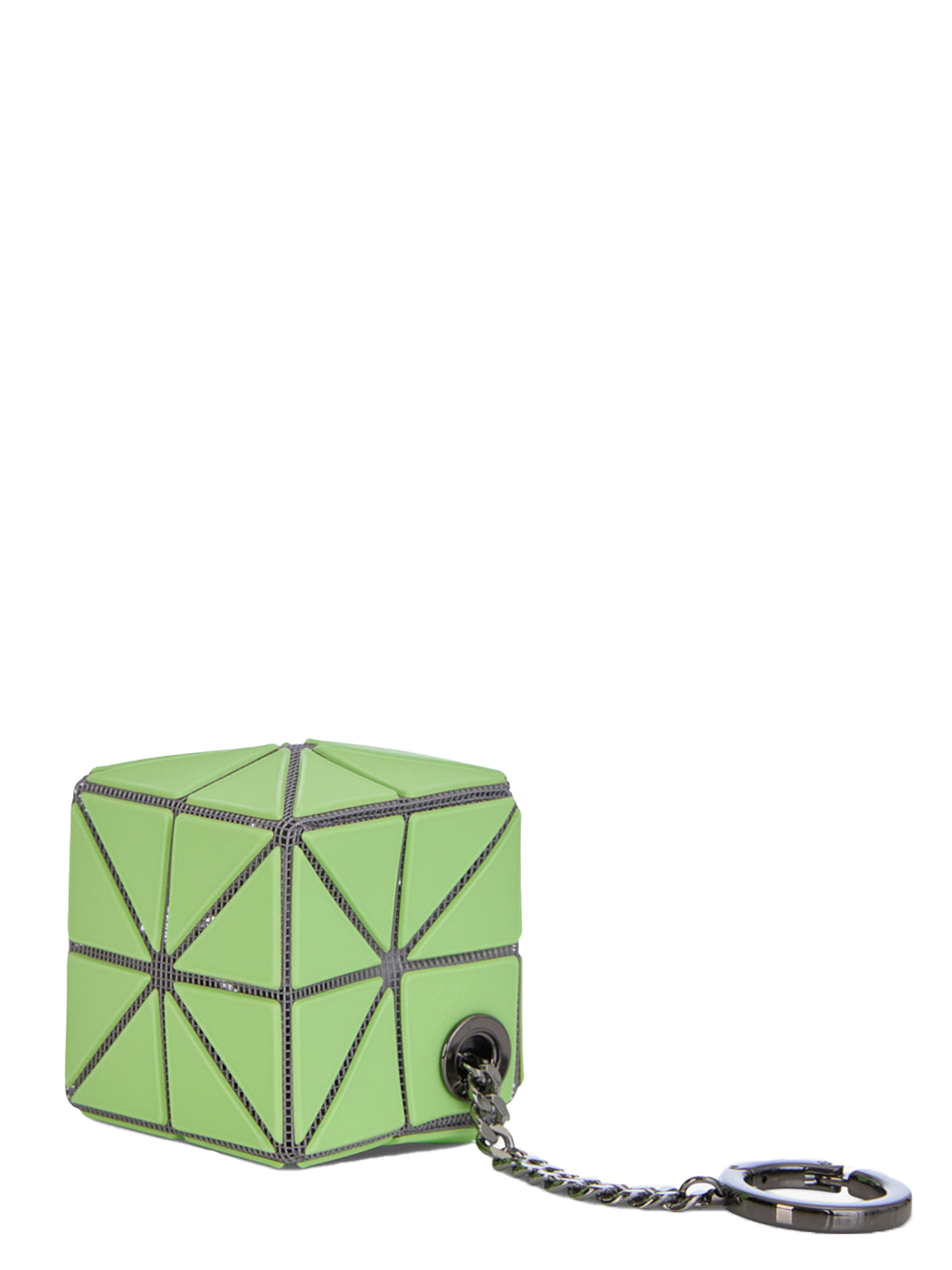     BAO-BAO-ISSEY-MIYAKE-Mini-Cube-Key-Holder-Neon-Yellow-1