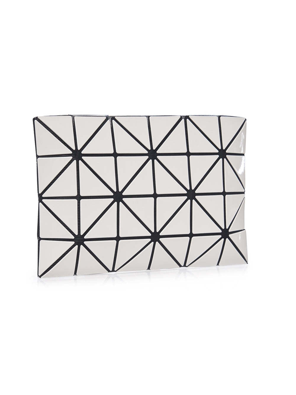 BAO BAO ISSEY MIYAKE Lucent Basic Pouch White 2