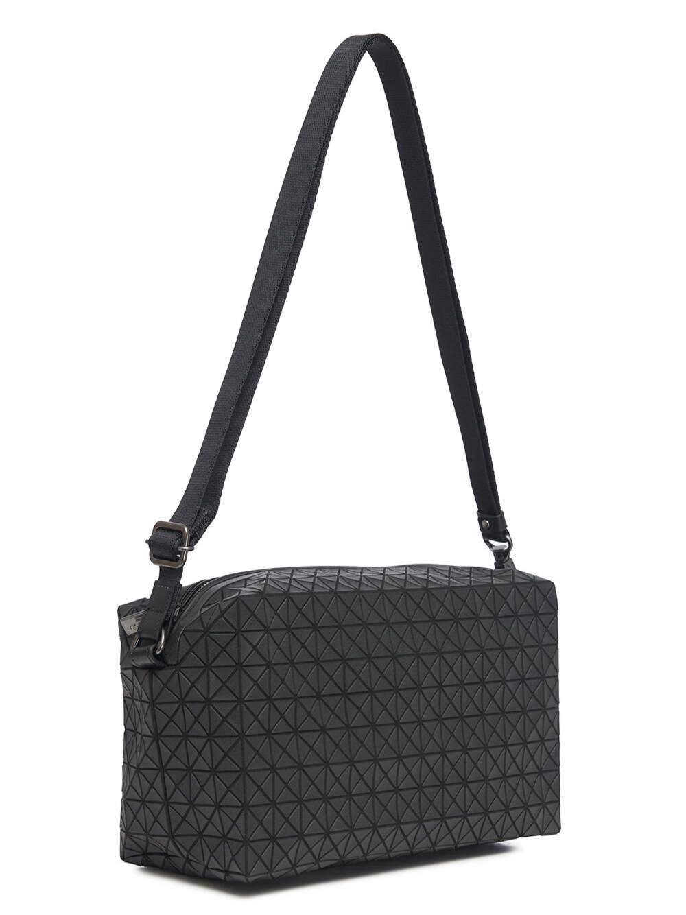 BAO BAO ISSEY MIYAKE Saddle Bag Crossbody Matte Black 2