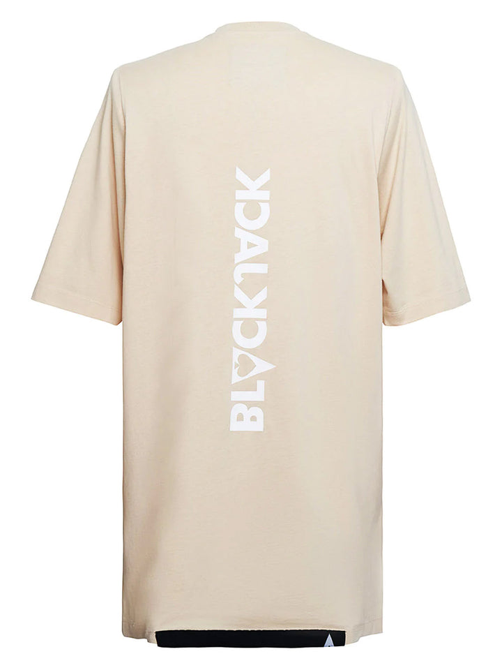 BLACKJACK Robot Logo Unisex T-Shirt Nude 1