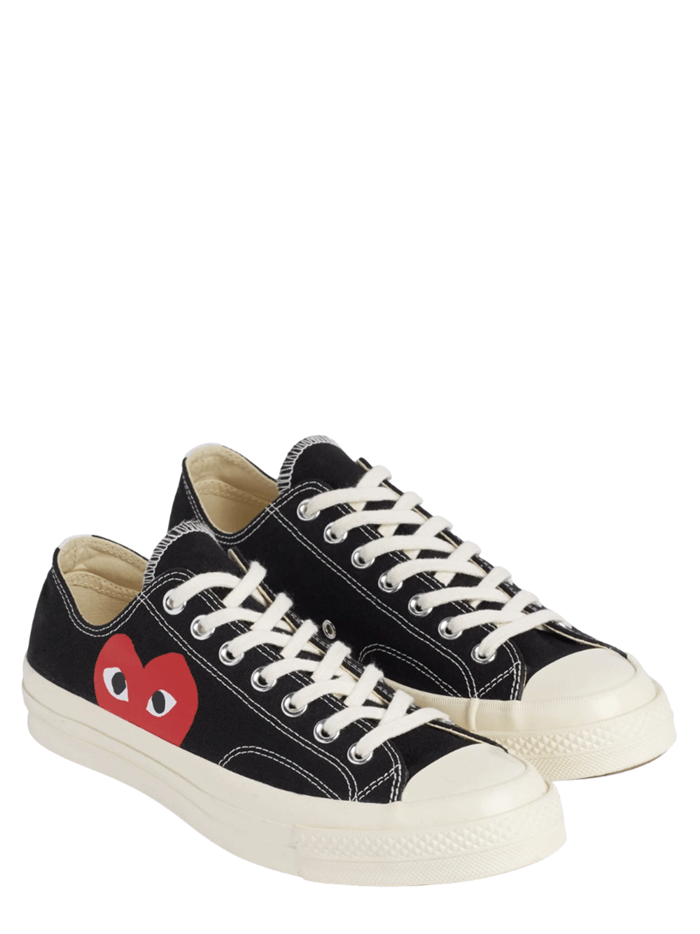 COMME-des-GARCONS-PLAY-CONVERSE-Converse-Peek-A-Boo-Heart-Low-Cut-Sneakers-Black-2