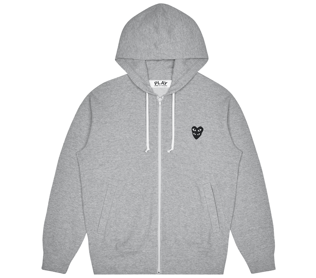 COMME-des-GARCONS-PLAY-Heart-On-Heart-Cotton-Zip-Up-Hoodie-Men-Grey-1