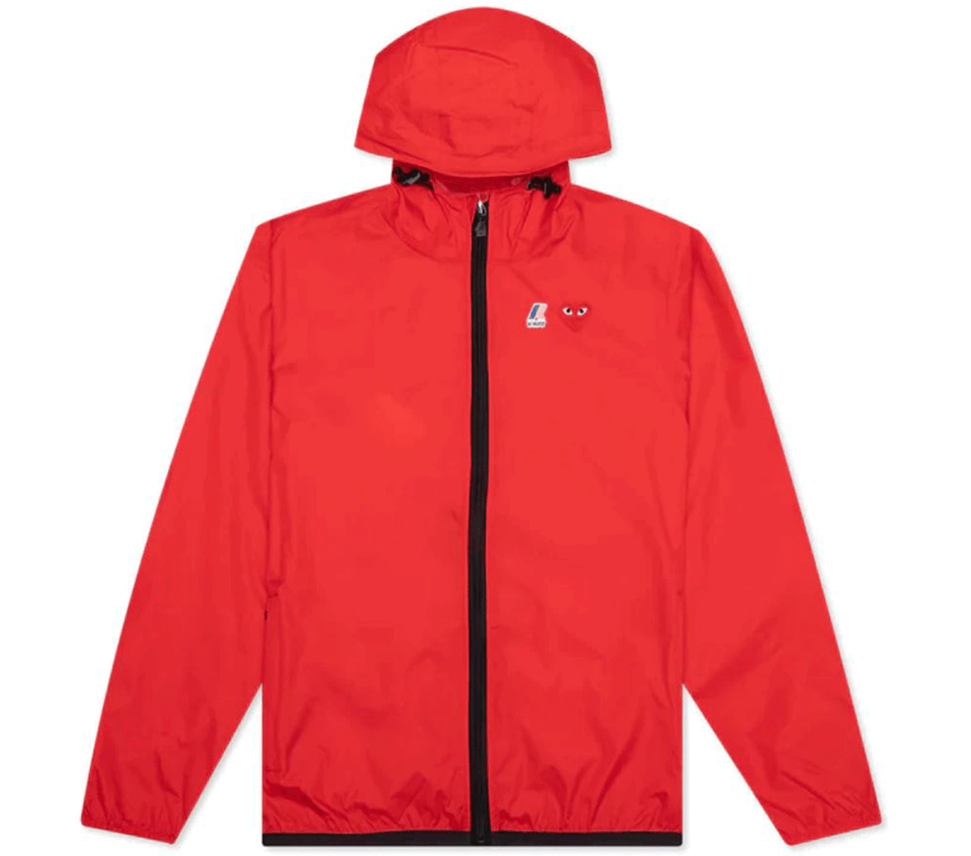 COMME-des-GARCONS-PLAY-K-Way-Full-Zip-Hoodie-Men-Red-1