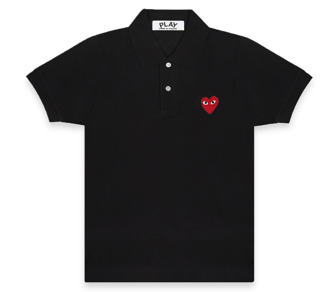 Red Heart Polo Shirt Men