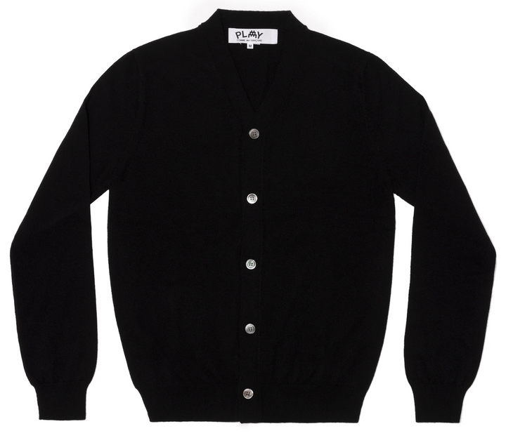     COMME-des-GARCONS-PLAY-x-INVADER-Cardigan-Men-Black-1