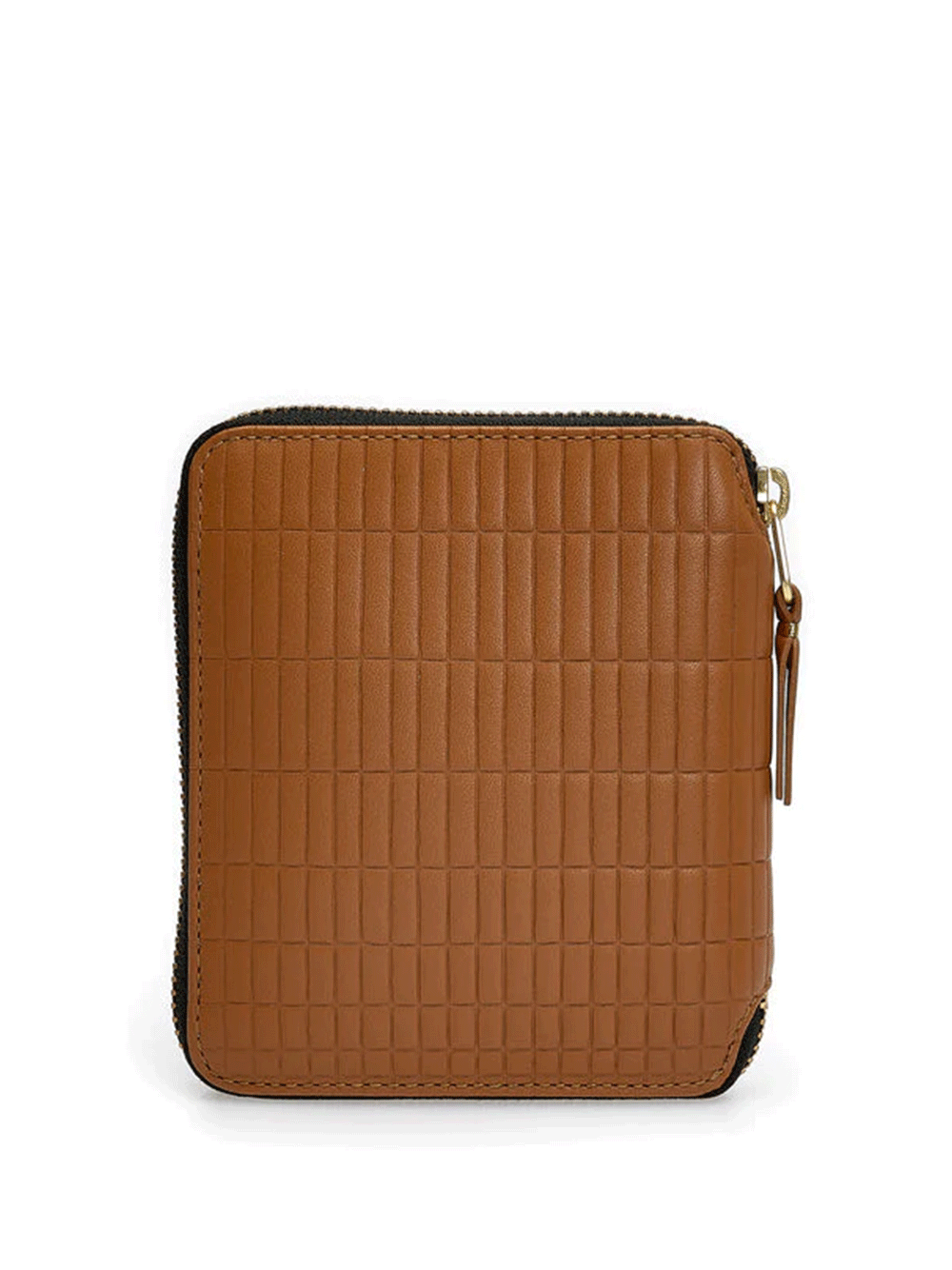 COMME-des-GARCONS-WALLET-Brick-Big-U-Zip-Brown-1