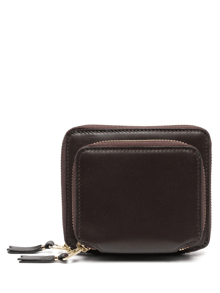 COMME-des-GARCONS-WALLET-Double-U-Zip-Brown-1