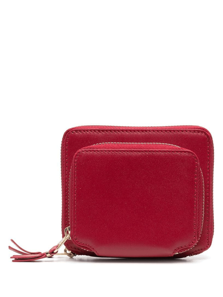 COMME-des-GARCONS-WALLET-Double-U-Zip-Red-1