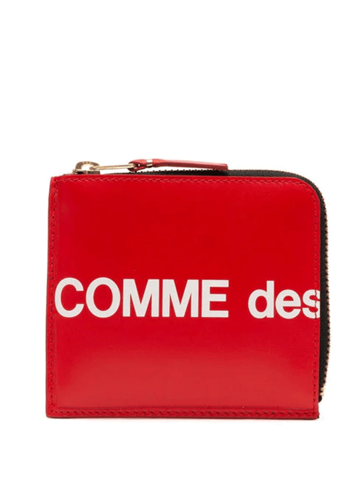 COMME-des-GARCONS-WALLET-Huge-Logo-L-Zip-Red-1