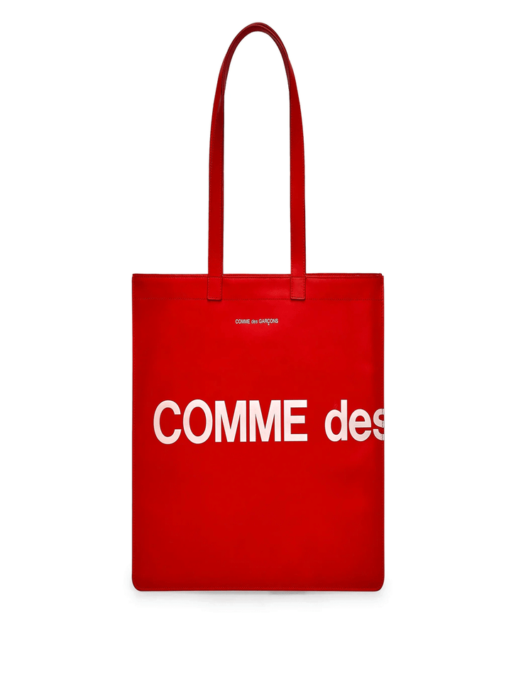 COMME-des-GARCONS-WALLET-Huge-Logo-Tote-Red-1
