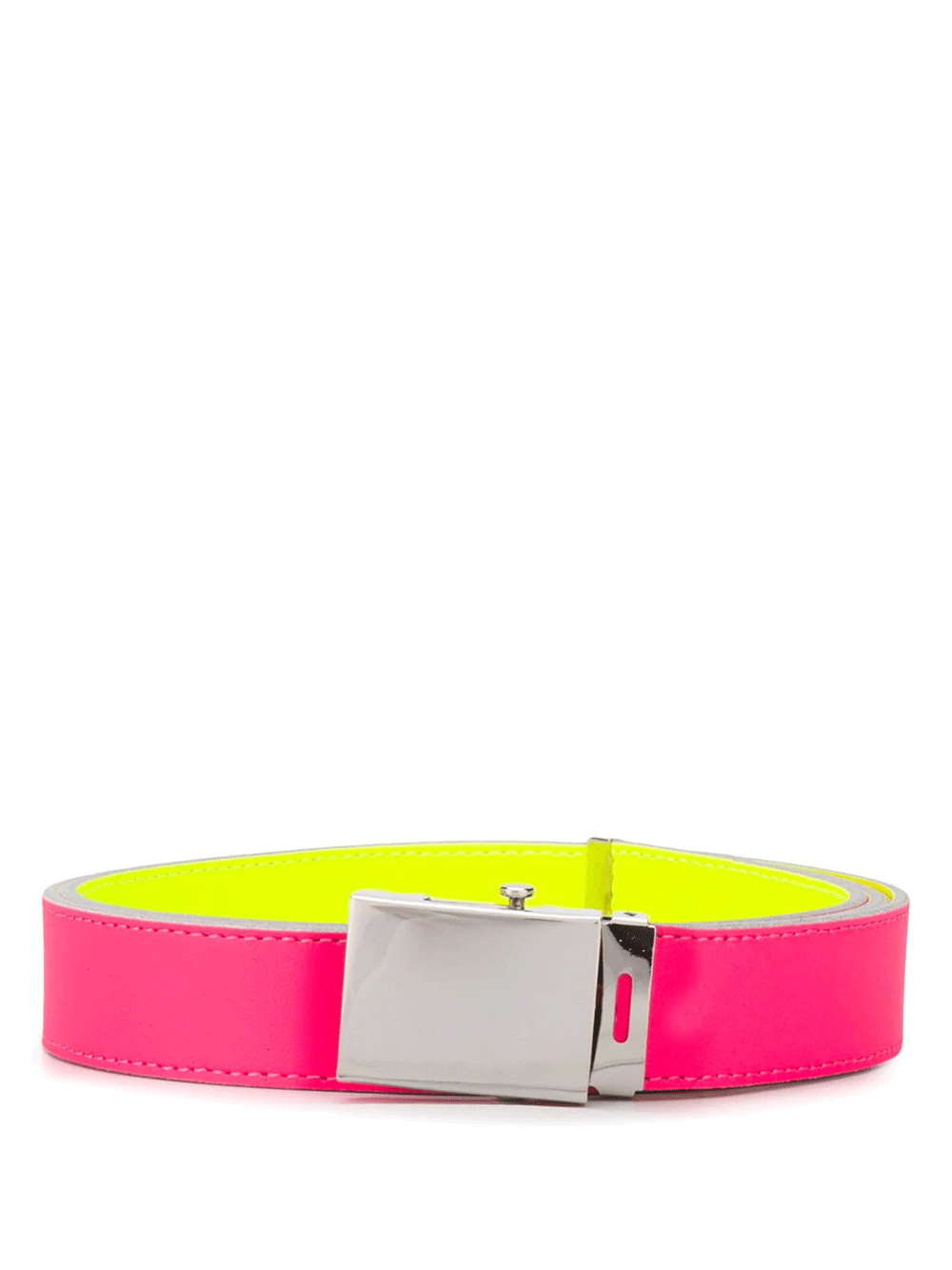 COMME-des-GARCONS-WALLET-Super-Fluo-Leather-Belt-Pink-1