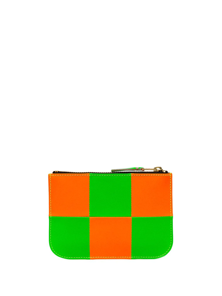 COMME des GARCONS WALLET Fluro Square Small Pouch Multi 2