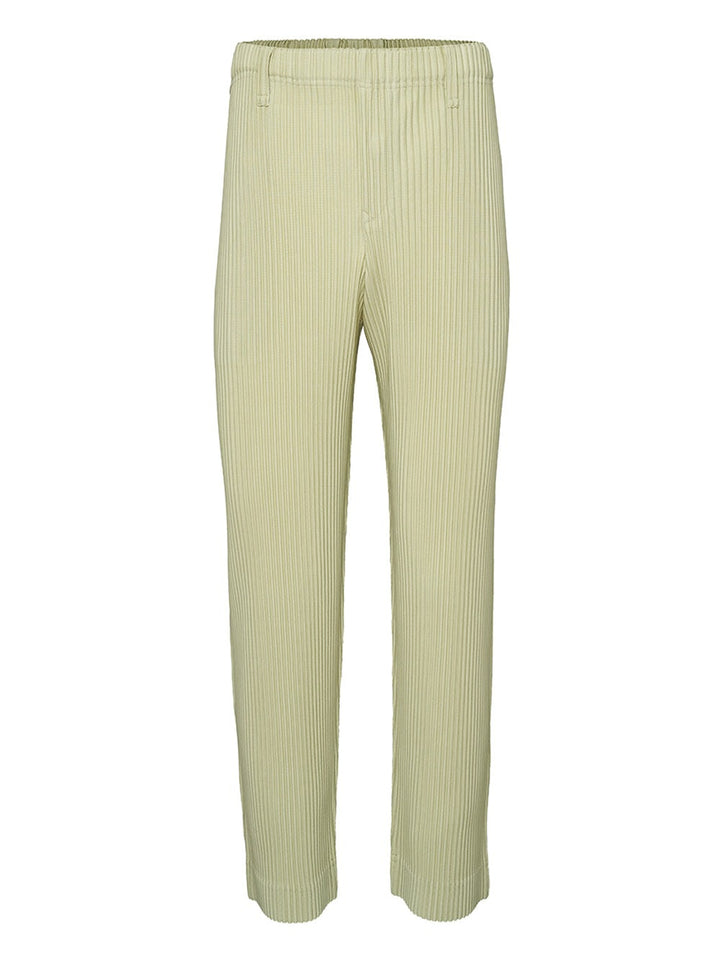 HOMME PLISSE ISSEY MIYAKE Tailored Pleats 1 Straight Pants Beige Green 1