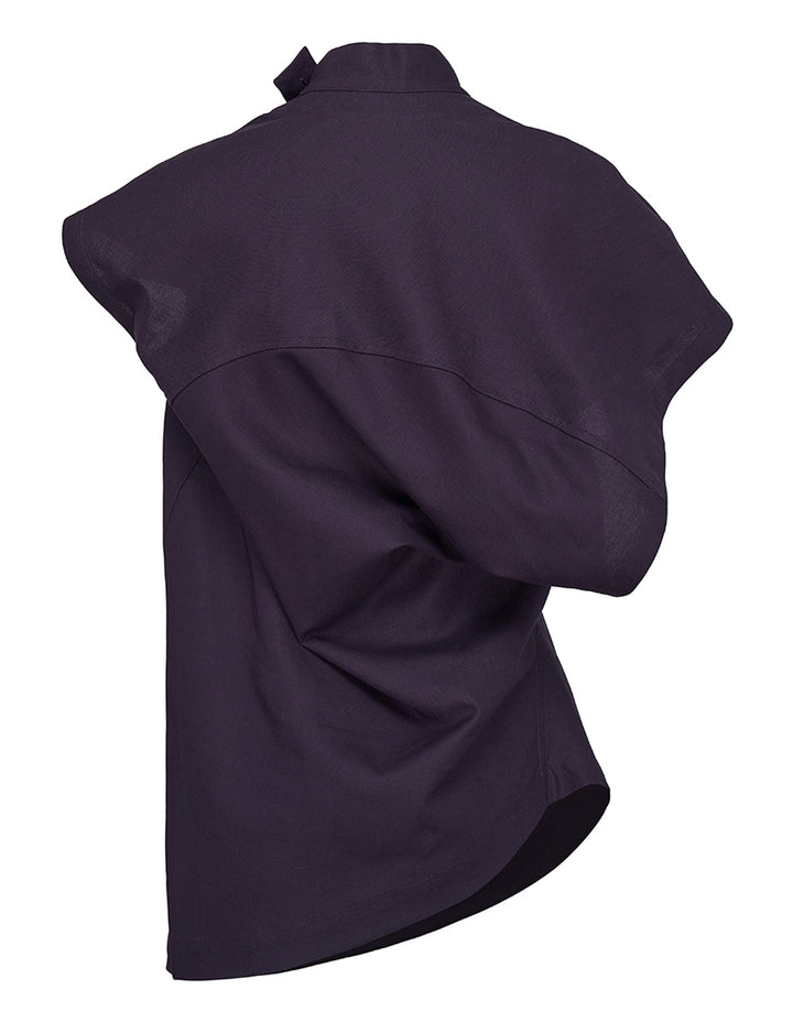 ISSEY-MIYAKE-Canvas-Duplex-Shirt-Dark-Purple-2