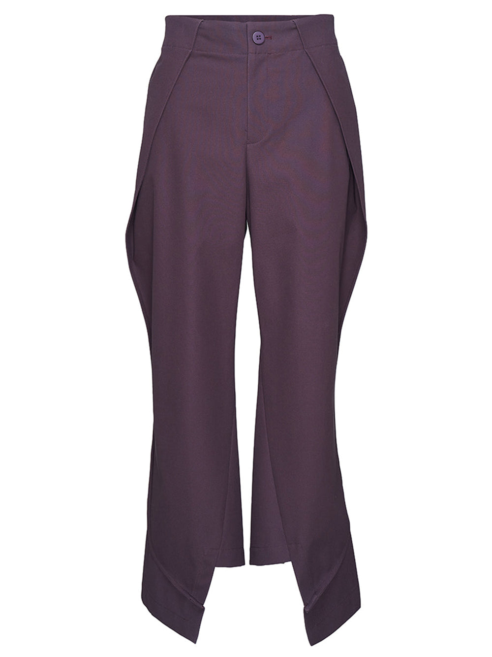 ISSEY MIYAKE Pedestal Pants Dark Purple 1