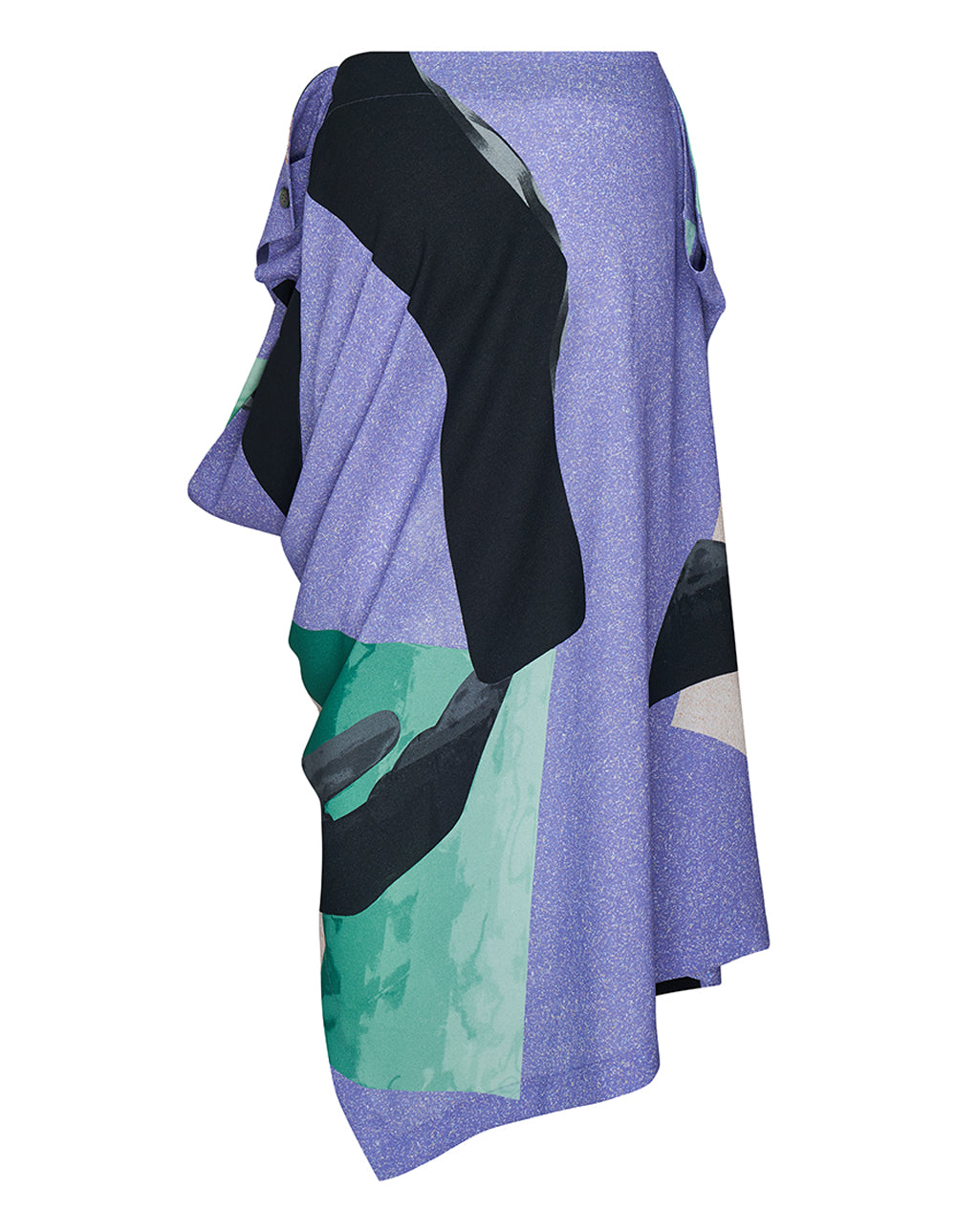 Issey Miyake Tangible Skirt Purple Hued 2