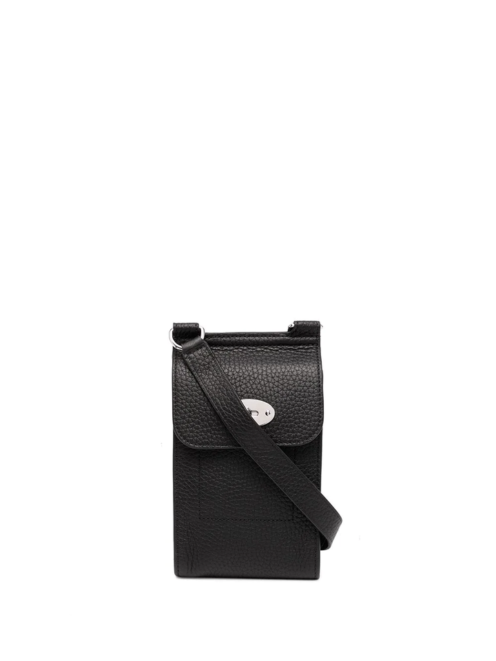 Mulberry Card Holder Heavy Grain Black 1