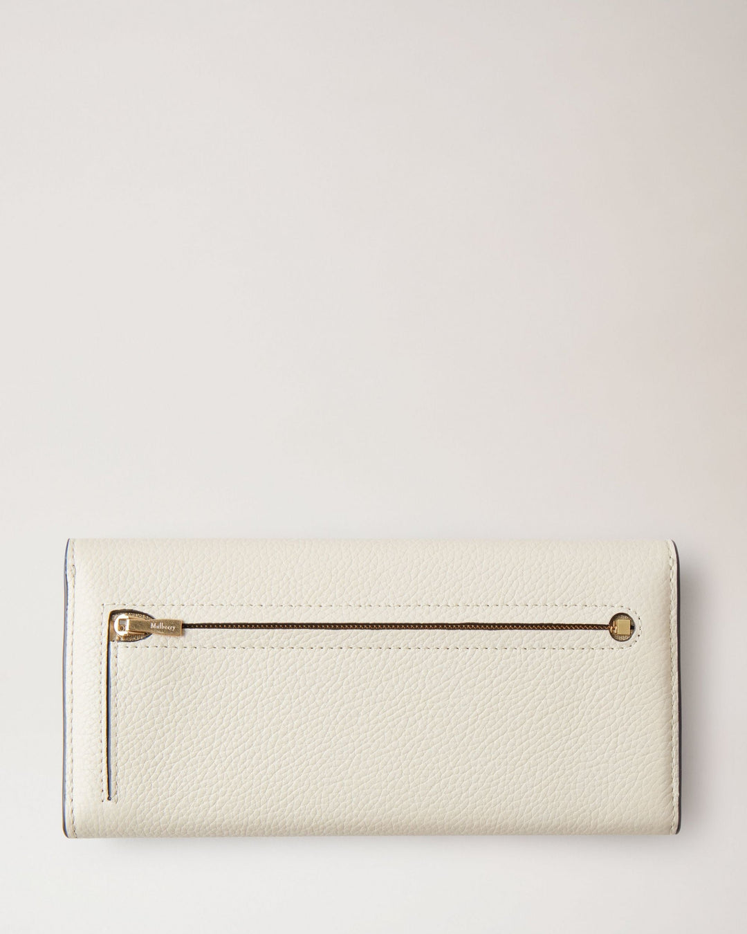 Mulberry Continental Wallet Small Classic Grain Off White 3