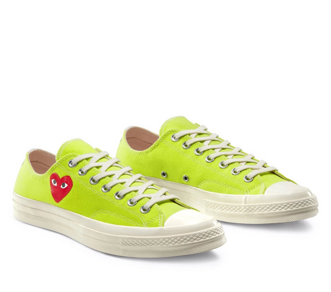 PLAY Comme des Gar??ons PLAY Converse CT70 Low Top Sneakers Green 2