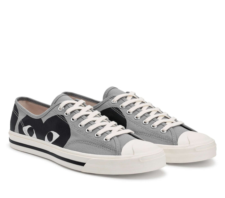 PLAY Comme des Gar??ons PLAY Converse Jack Purcell Grey Black 2