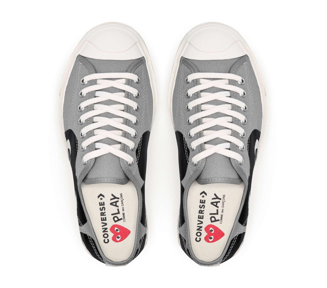 PLAY Comme des Gar??ons PLAY Converse Jack Purcell Grey Black 4