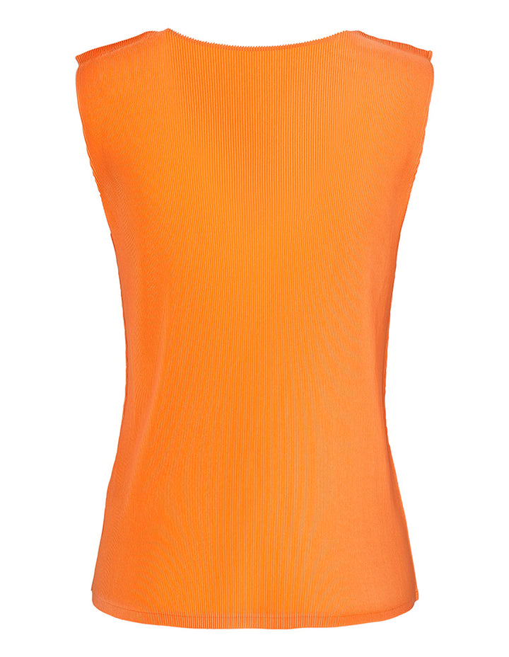 PLEATS-PLEASE-ISSEY-MIYAKE-Mist-April-Shirt-Coral-Orange-2