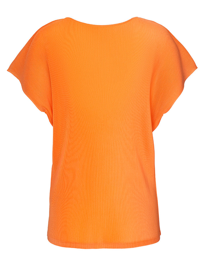 PLEATS-PLEASE-ISSEY-MIYAKE-Mist-April-Shirt-Coral-Orange-2