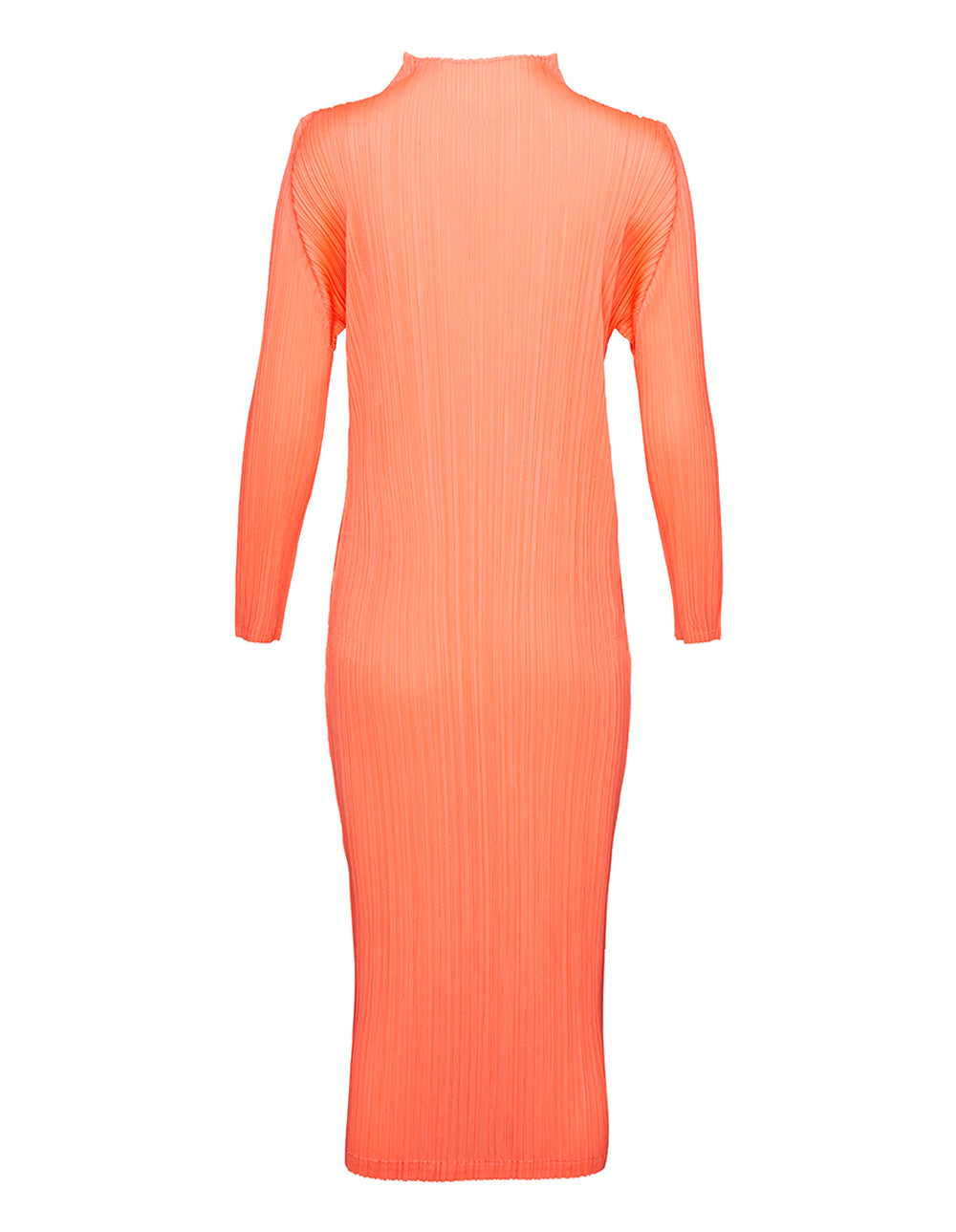 PLEATS PLEASE ISSEY MIYAKE Monthly Colors: January Dress Neon Orange 2