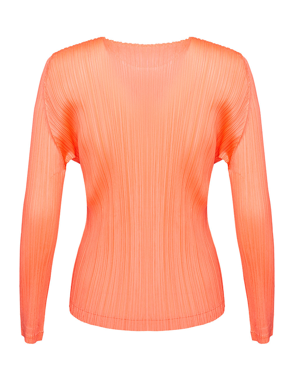 PLEATS PLEASE ISSEY MIYAKE Monthly Colors: January Shirt Neon Orange 2