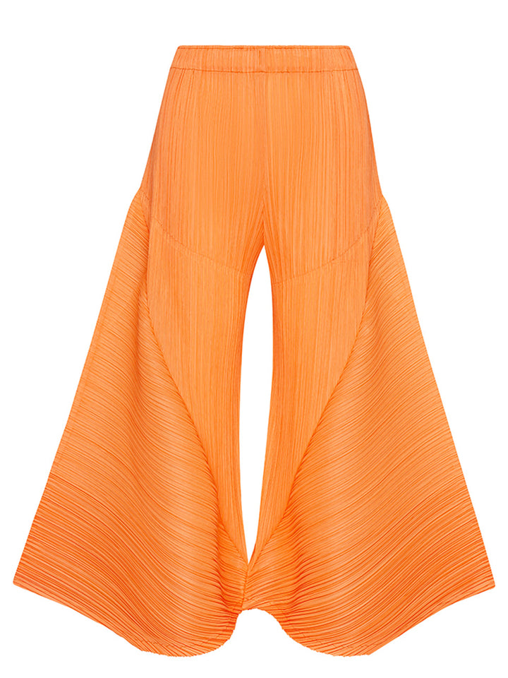 PLEATS PLEASE ISSEY MIYAKE Thicker Bottoms 1 Pants Neon Orange 1