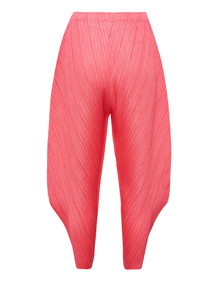 PLEATS PLEASE ISSEY MIYAKE Thicker Bottoms 2 Carrot Pants Scarlet 2