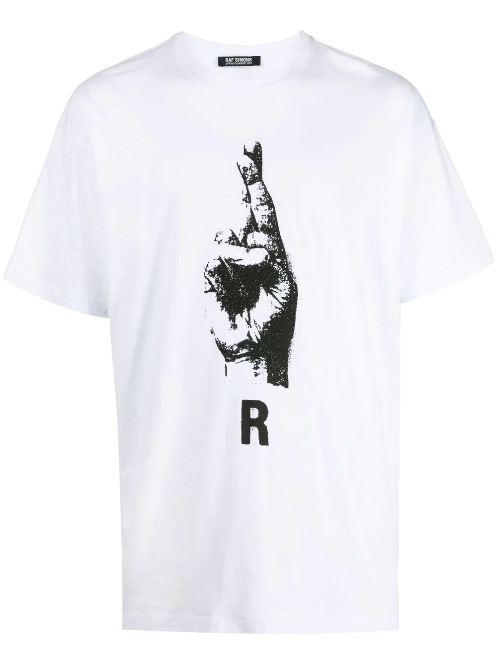 Raf-Simons-Oversized-T-Shirt-White-1