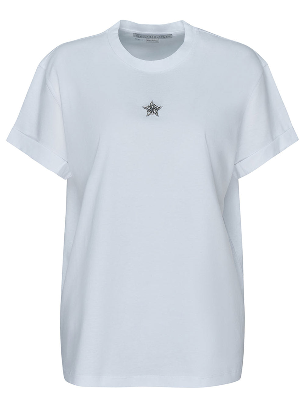     Stella-McCartney-Crystal-Mini-Star-Embroidery-T-Shirt-White-1