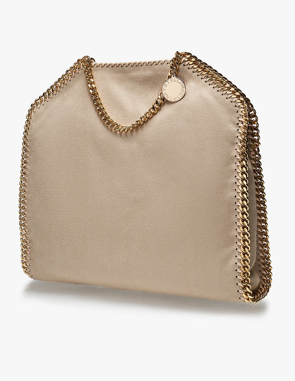 Stella McCartney 3 Chain Eco Shaggy Deer Tote Beige 2