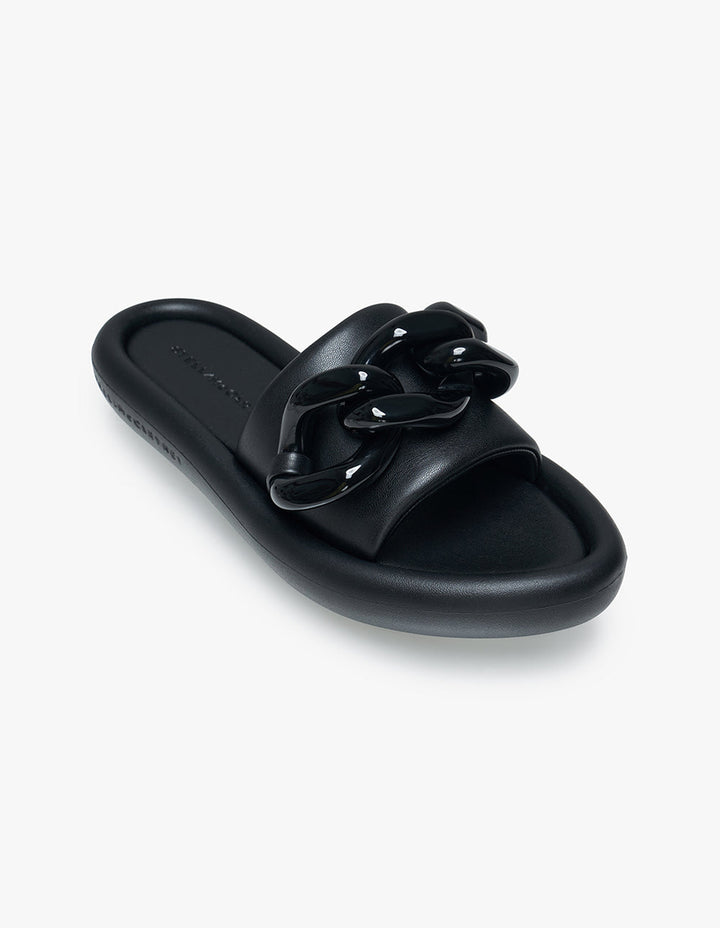 Stella McCartney Air Slide Alter Mat Sandals Black  2