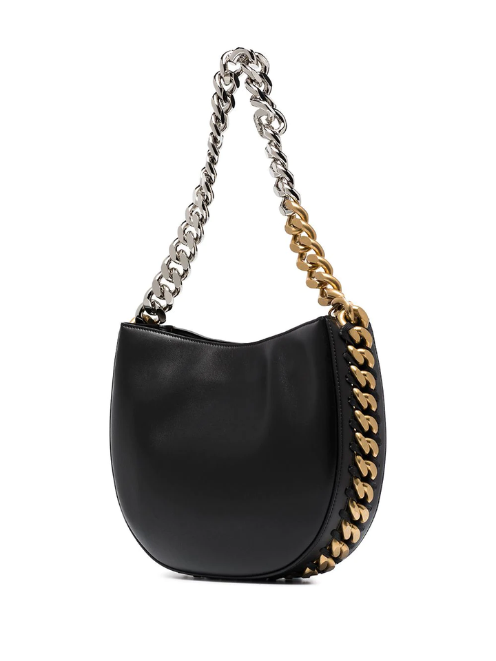 Stella McCartney Chain Alter Medium Shoulder Bag  Black 3