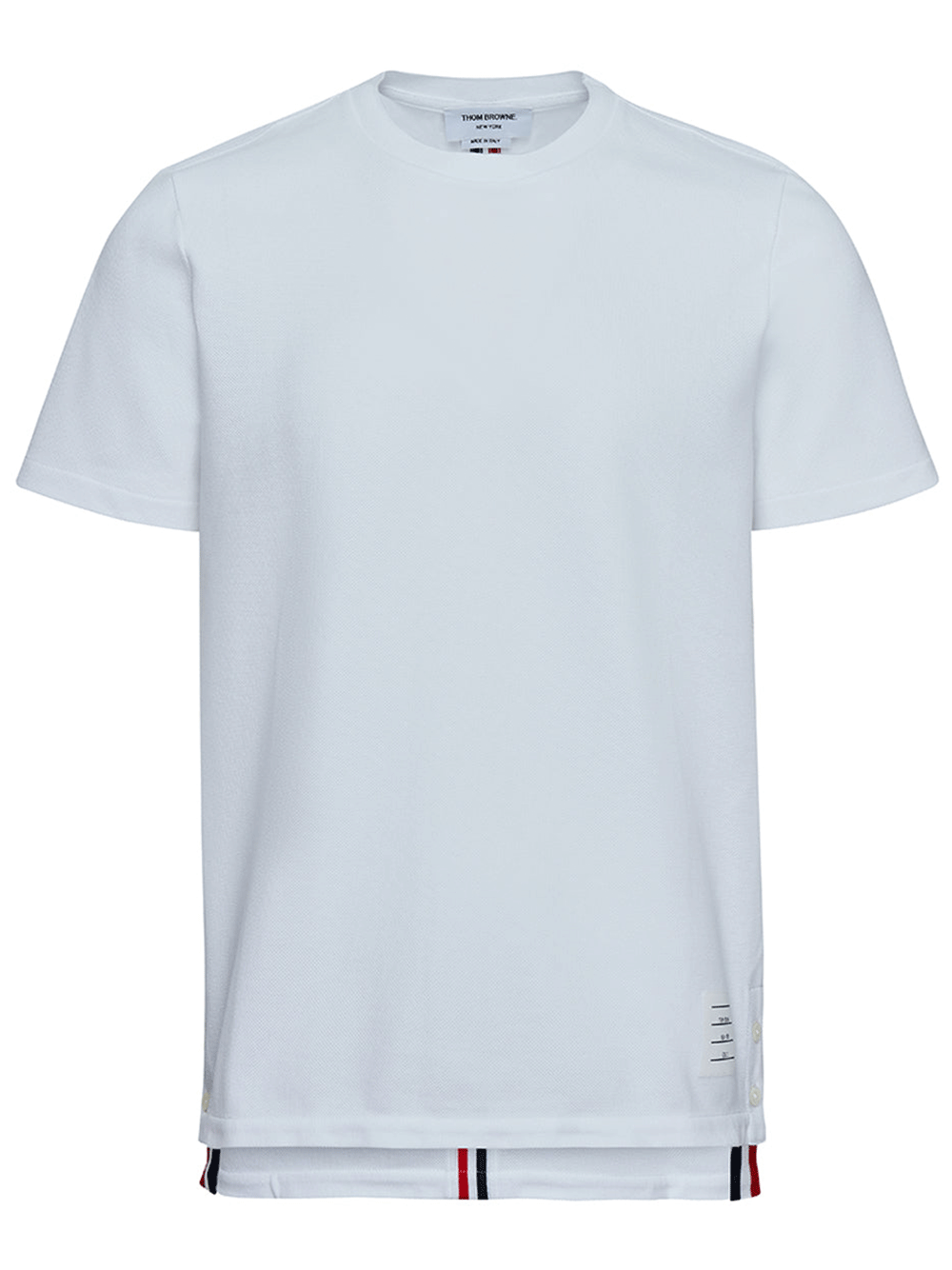 Thom-Browne-Relaxed-Fit-Tee-White-1