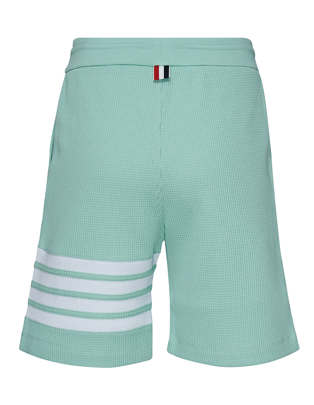 Thom-Browne-Sweat-Shorts-With-Seamed-In-4-Bar-Green-2