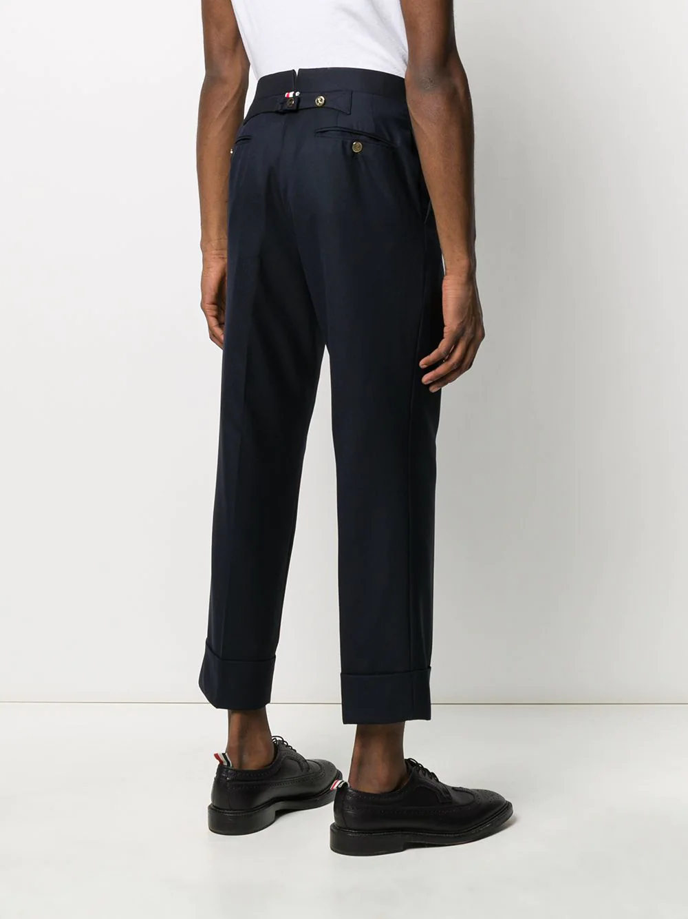 Thom Browne Classic Backstrap Trouser Navy 4