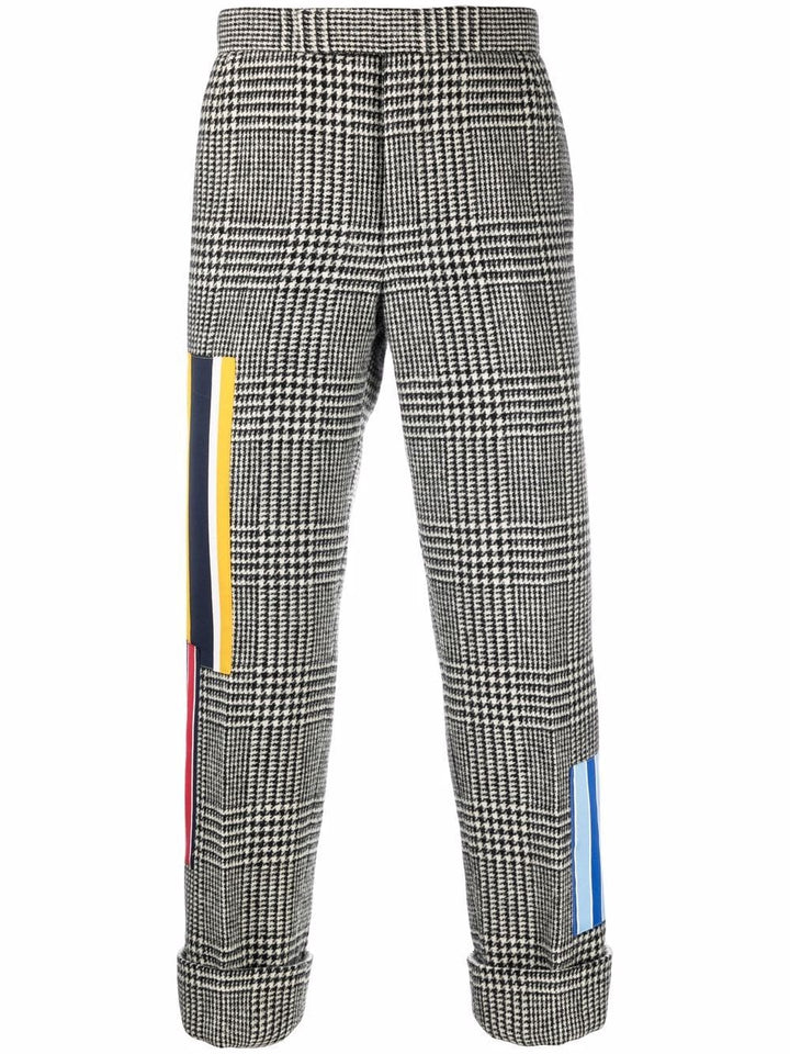 Thom Browne Houndstooth Backstrap Trousers Multi 1